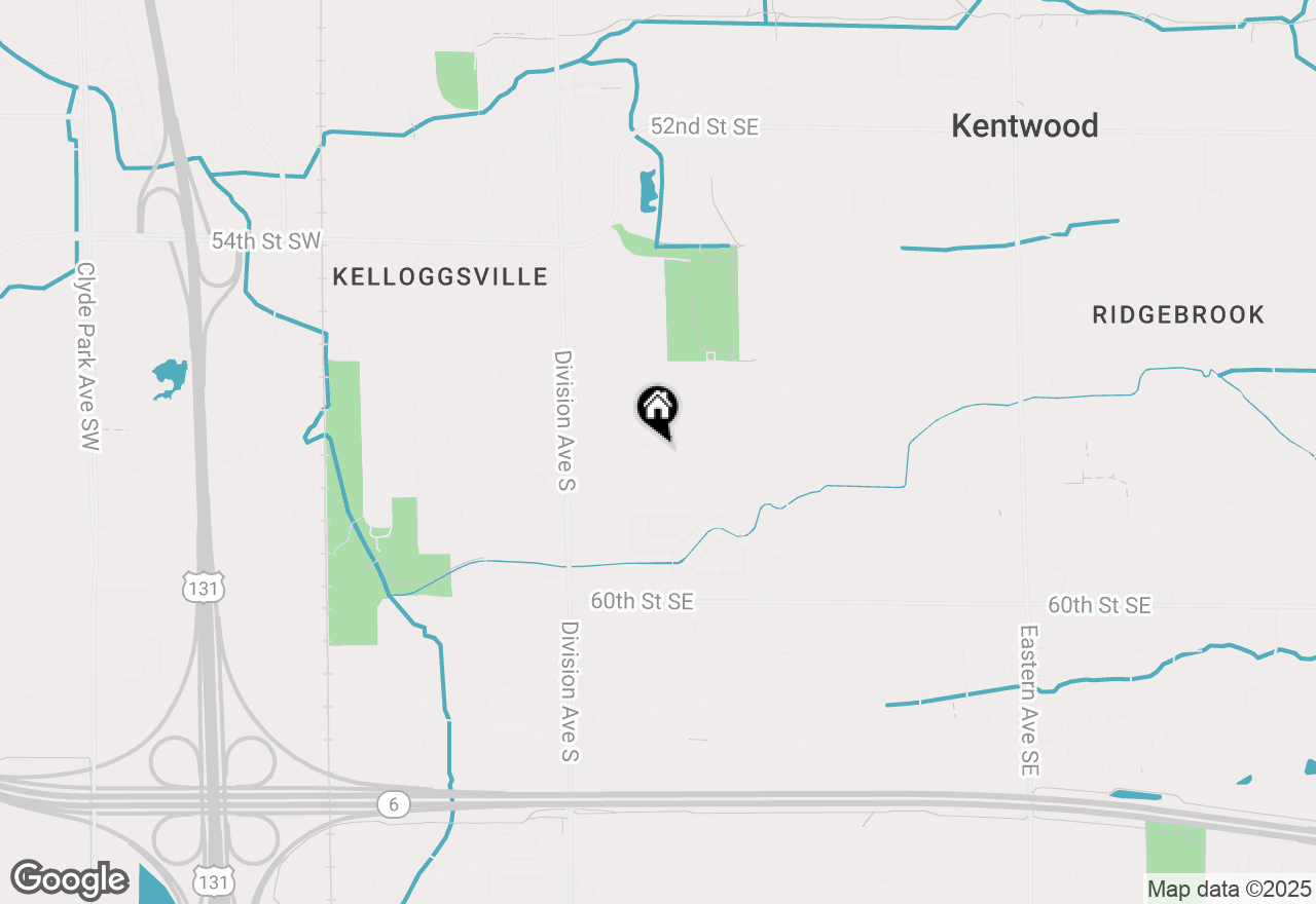 Map of 142 Regent Street Se, Kentwood, MI 49548
