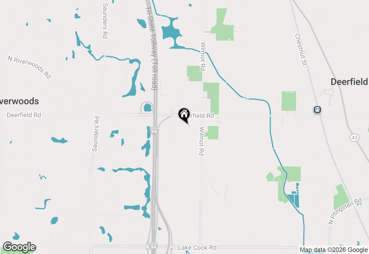 Map of 730 Castlewood Lane, Deerfield, IL 60015