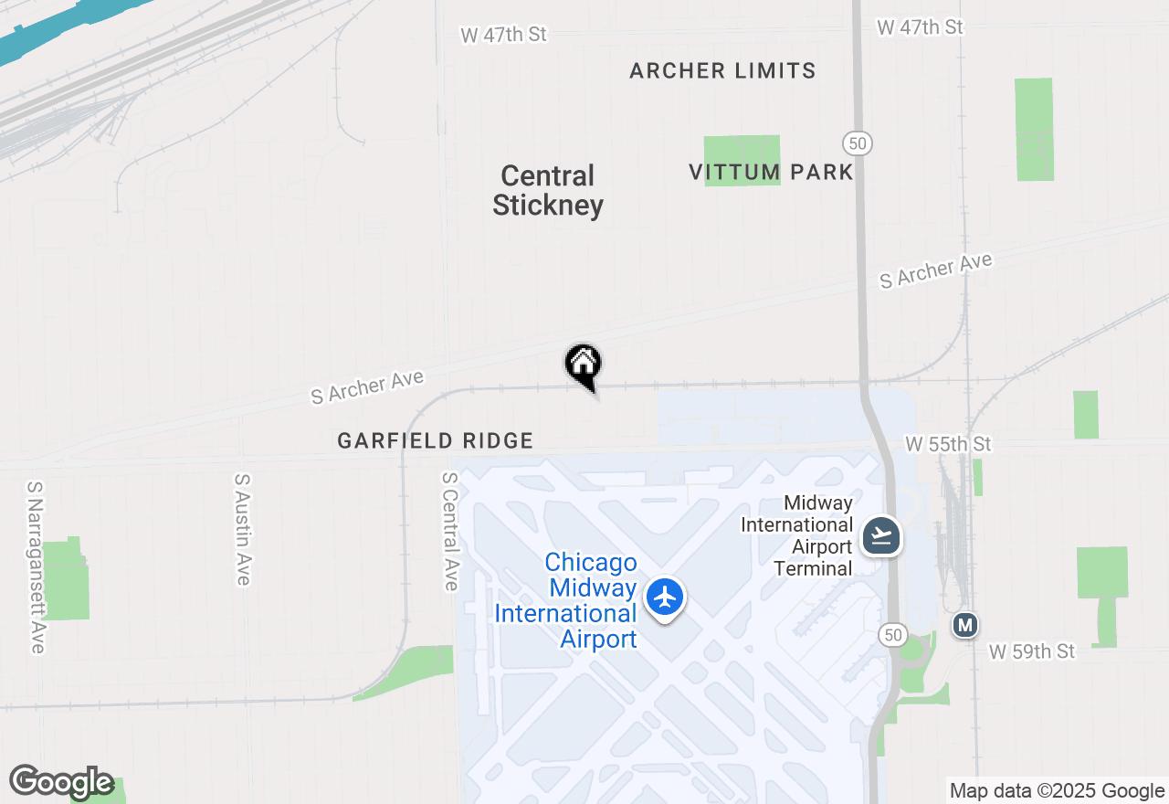 Map of 5401 S Lorel Avenue, Chicago, IL 60638