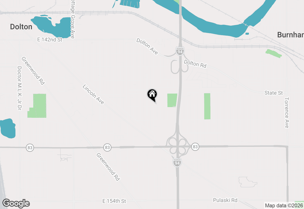 Map of 14642 Dorchester Avenue, Dolton, IL 60419