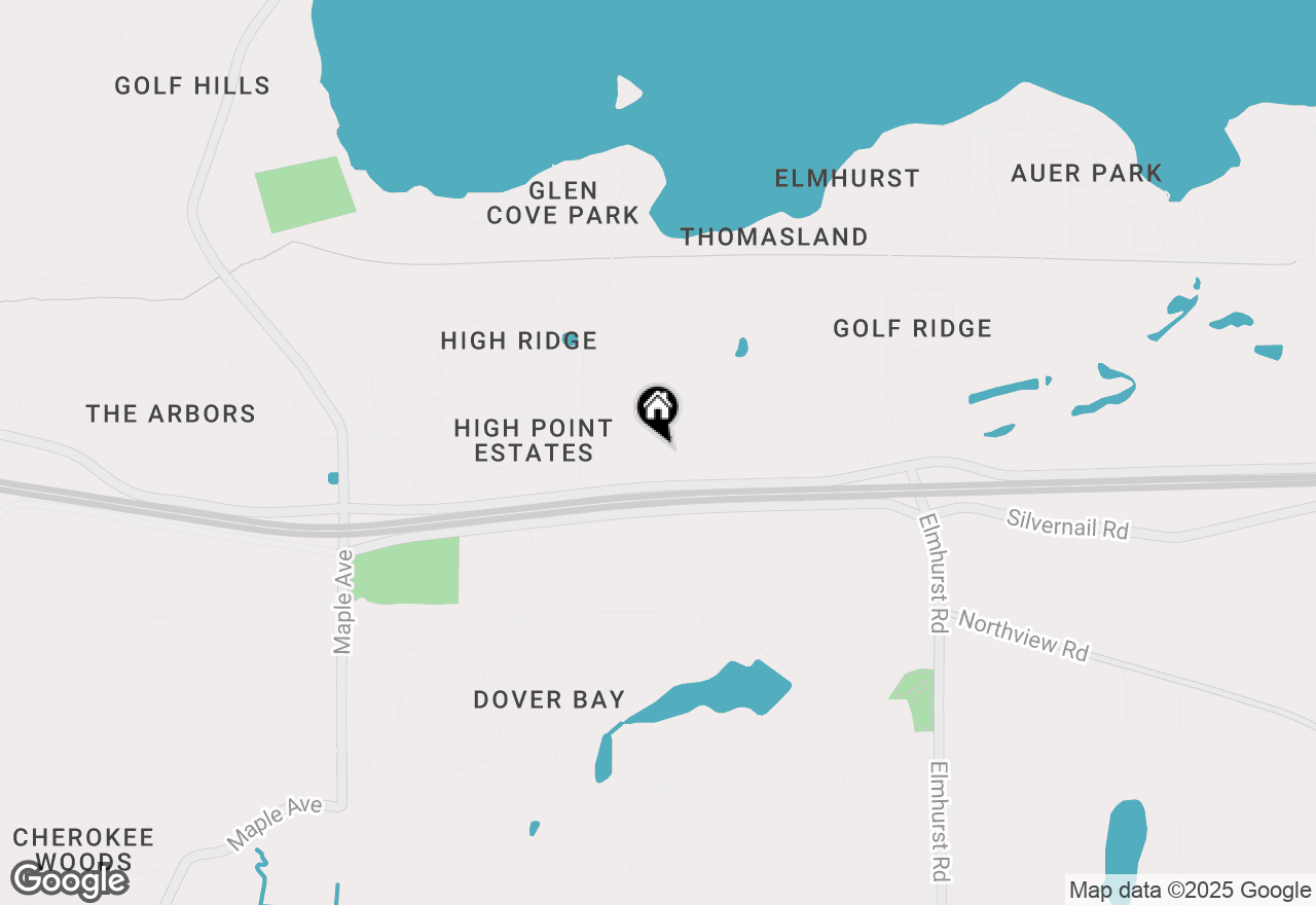 Map of N15W29625 S Caldicot Cir, Pewaukee, WI 53072