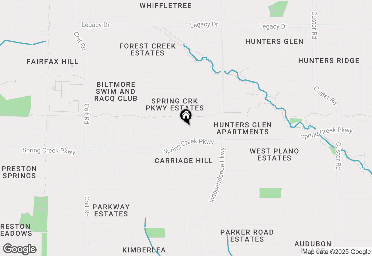 Map of 6300 Topaz Way, Plano, TX 75023