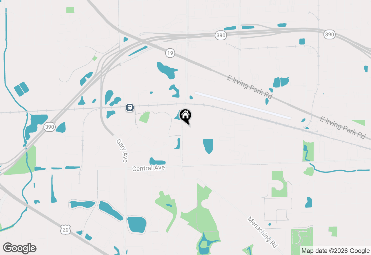 Map of 309 Timberleaf Circle, Roselle, IL 60172