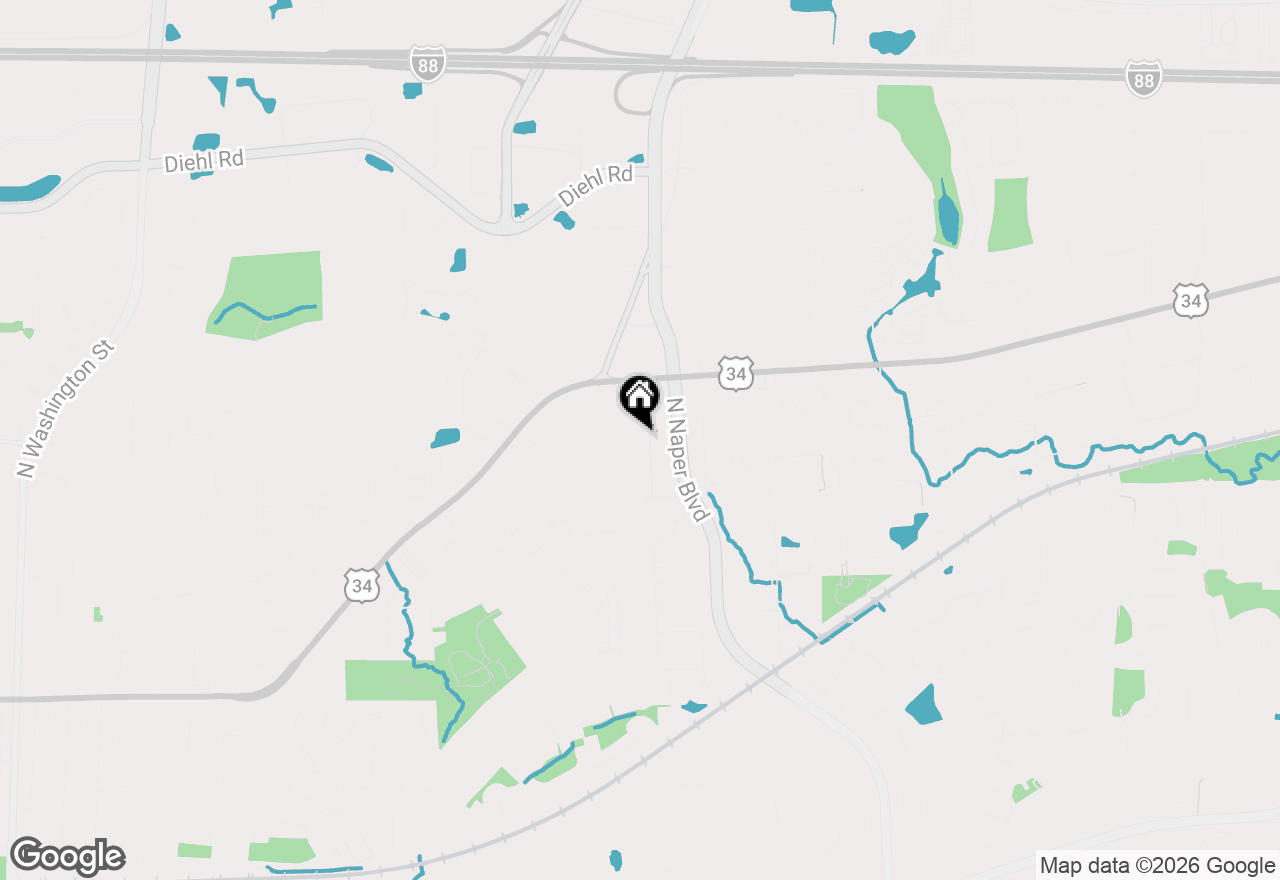 Map of 5S300 Tuthill Road, Naperville, IL 60563