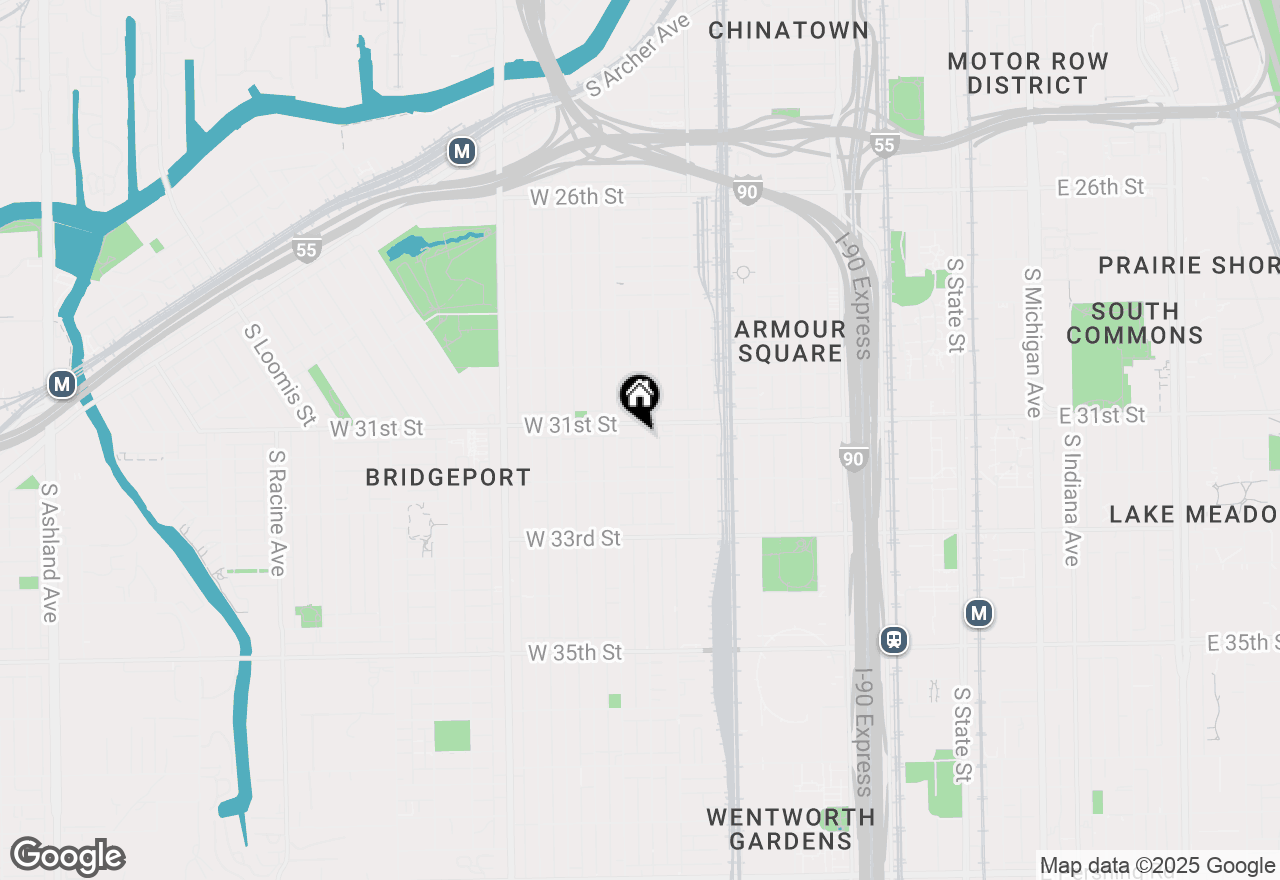 Map of 3114 S Parnell Avenue, Chicago, IL 60616
