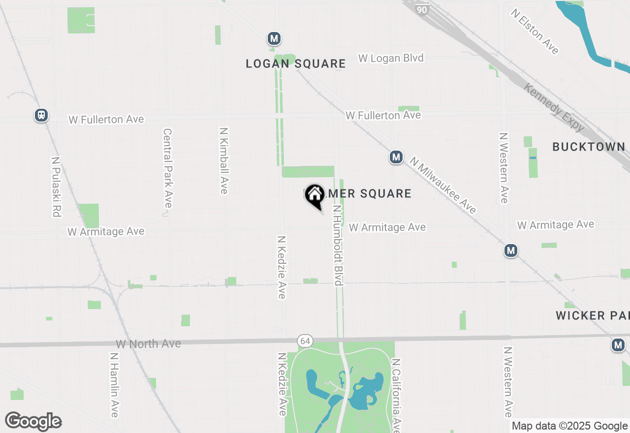 Map of 2024 N Whipple Street, Chicago, IL 60647