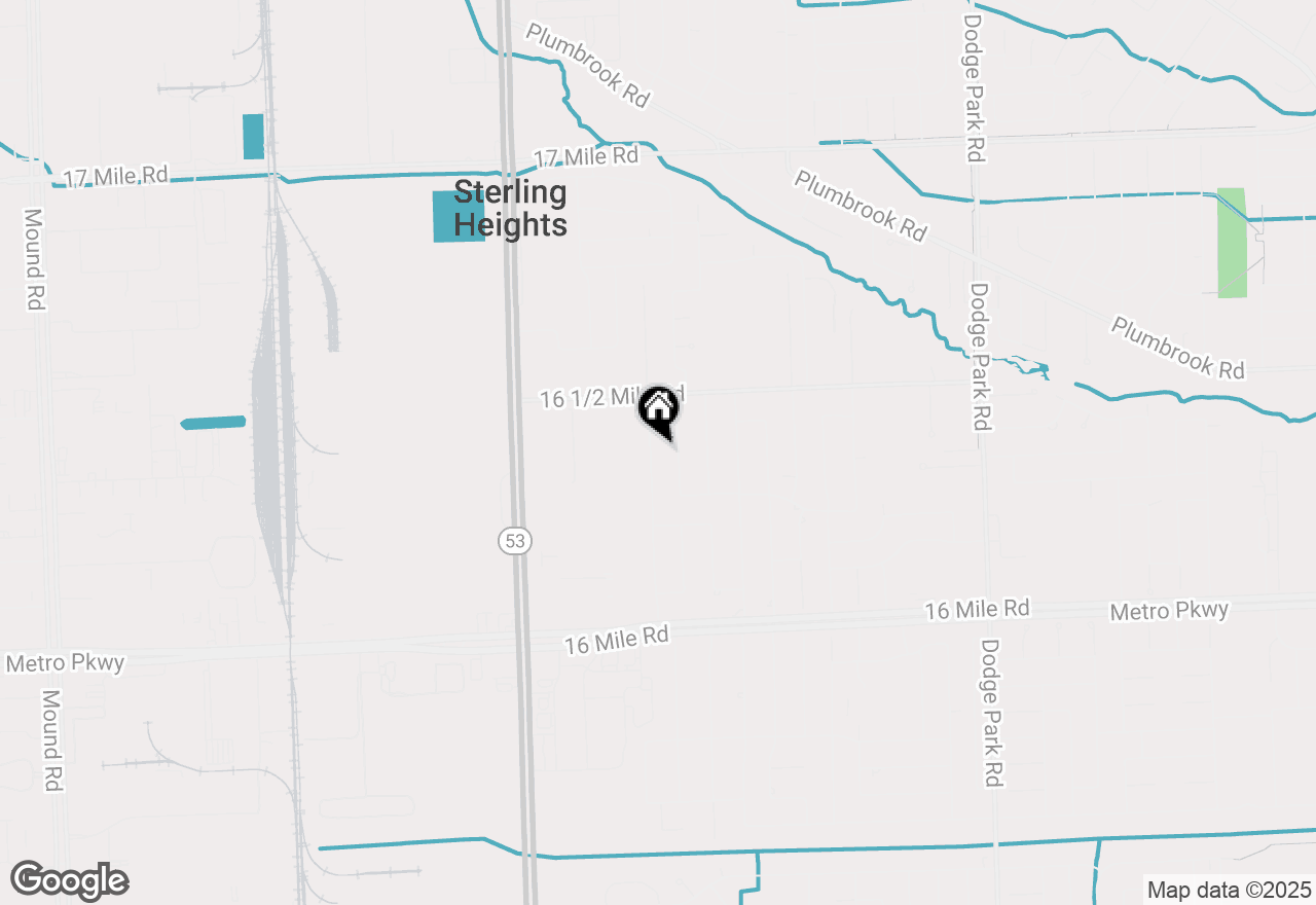 Map of 37674 Andrew Drive, Sterling Heights, MI 48312