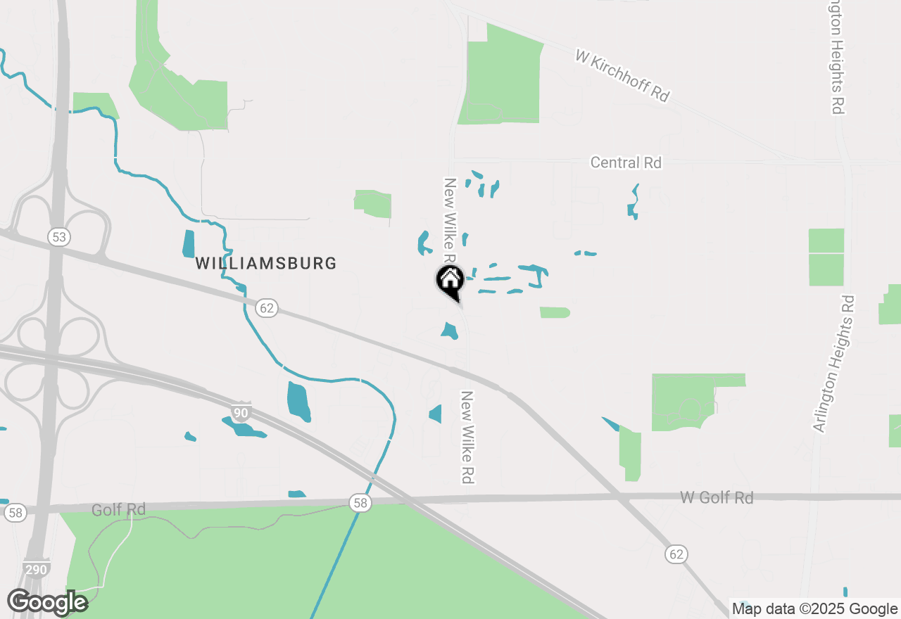 Map of 1306 S New Wilke Road #2B, Arlington Heights, IL 60005