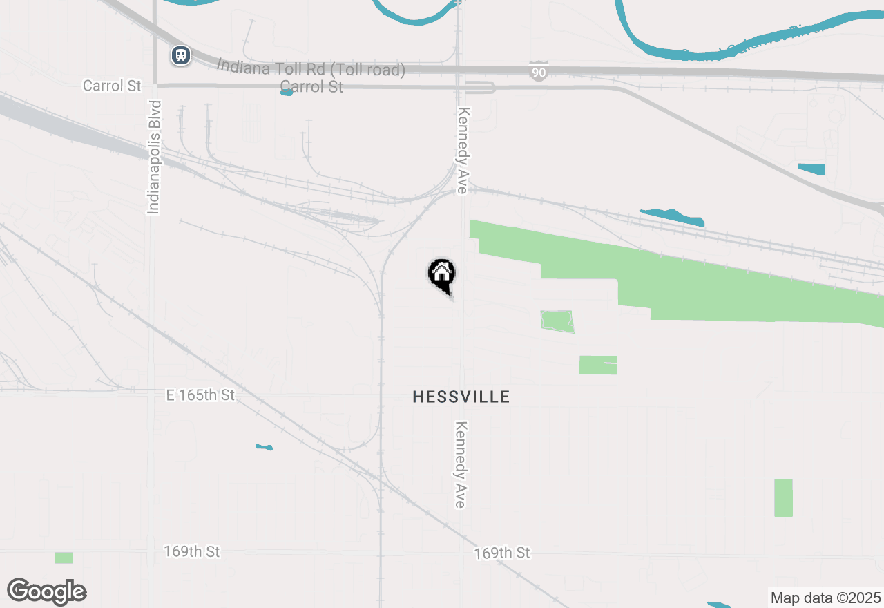 Map of 2726 162nd Place, Hammond, IN 46323