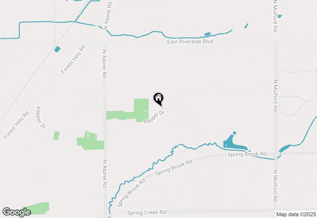 Map of 3429 Sage Drive, Rockford, IL 61114