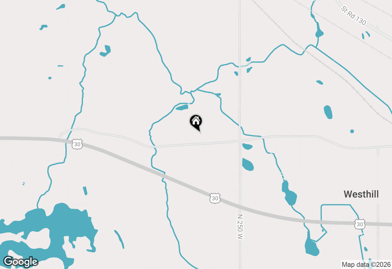 Map of 282 Bridlewood Lane, Valparaiso, IN 46385