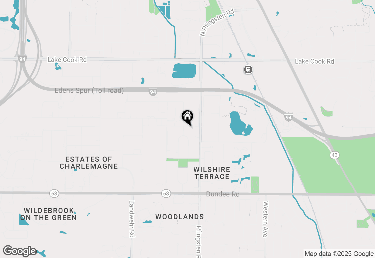 Map of 2874 Maria Avenue, Northbrook, IL 60062