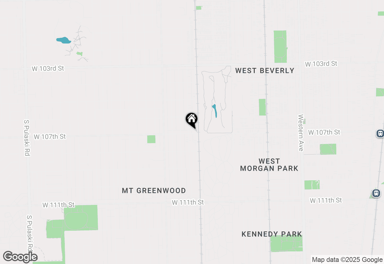 Map of 3014 W 107th Street, Chicago, IL 60655