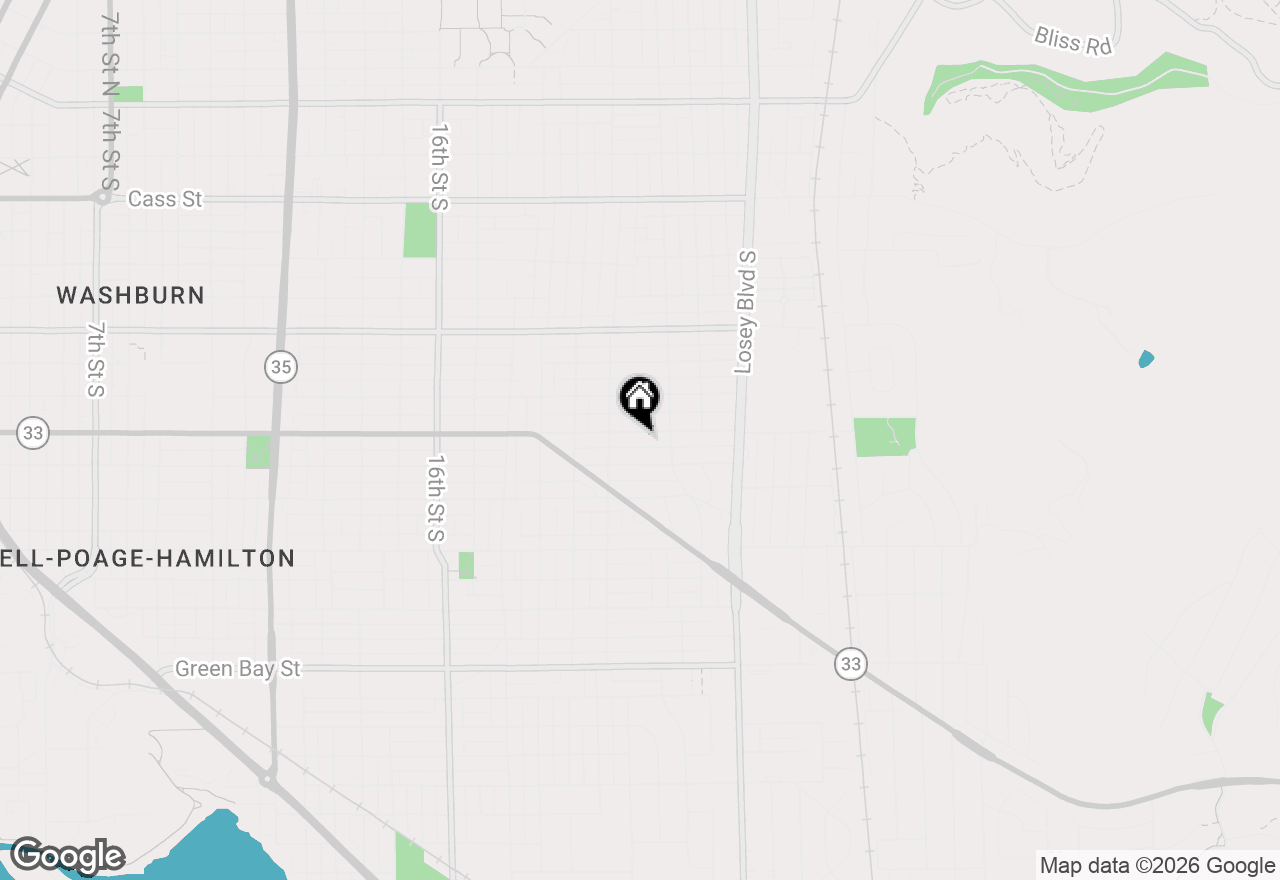 Map of 2132 Jackson St, La Crosse, WI 54601
