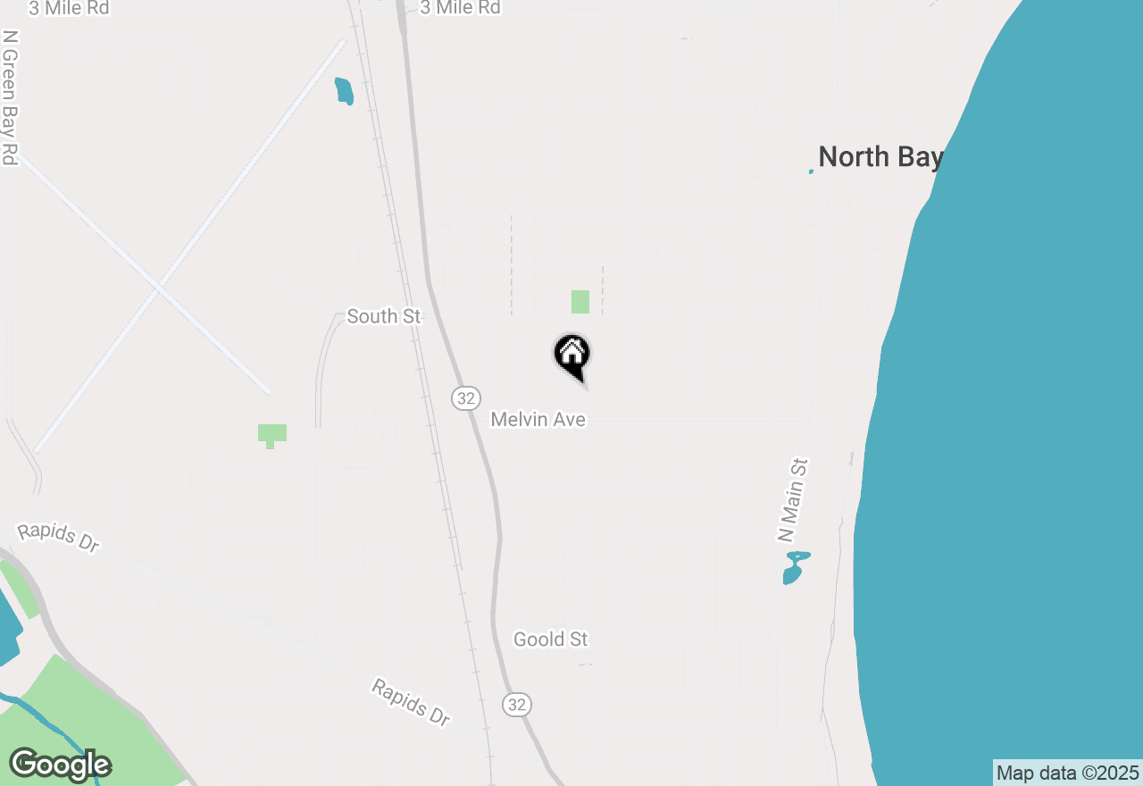 Map of 1200 Kingston Ave, Racine, WI 53402