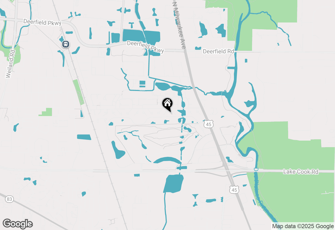 Map of 456 Inverrary Lane, Deerfield, IL 60015