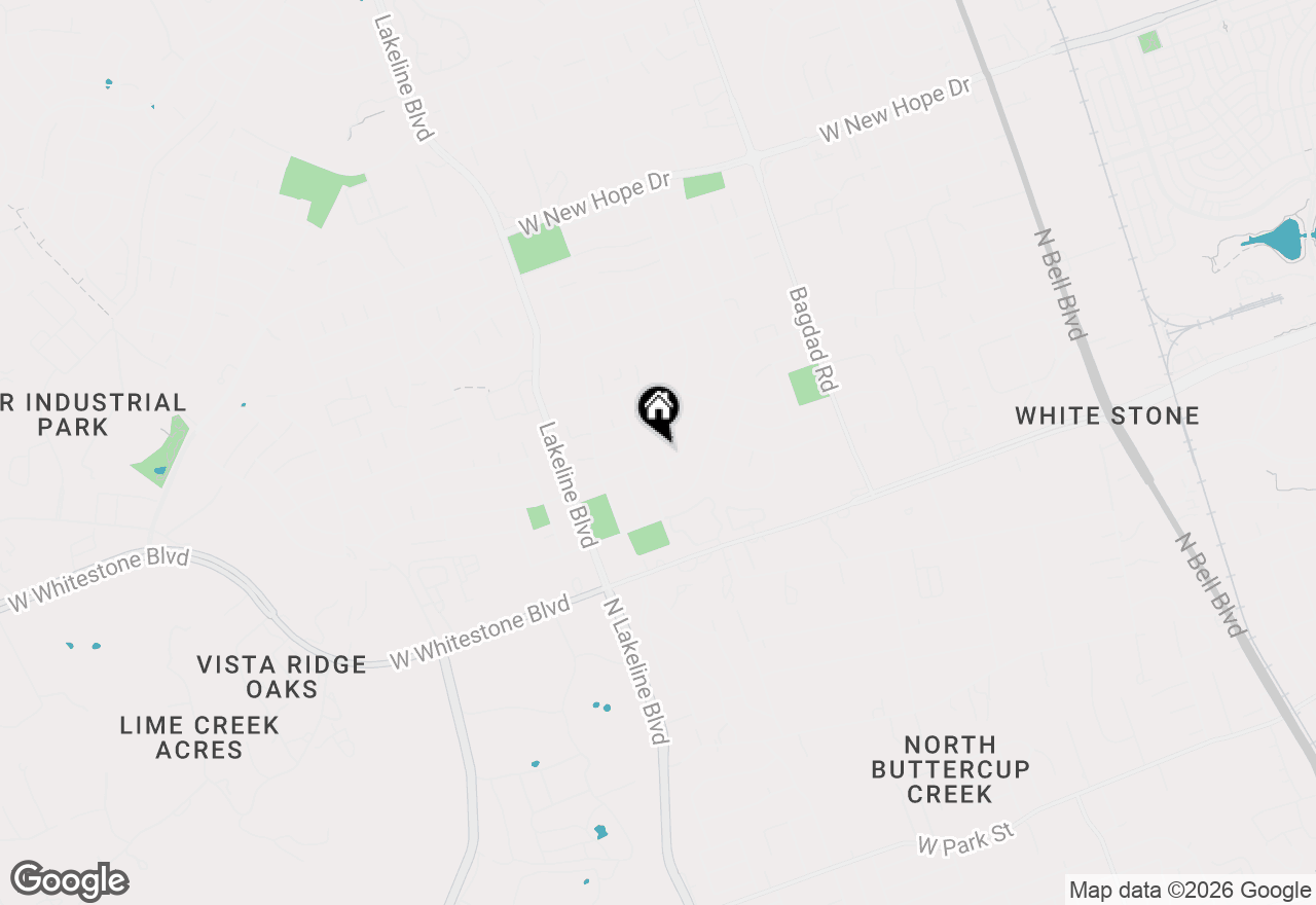 Map of 1223 Darless Dr, Cedar Park, TX 78613