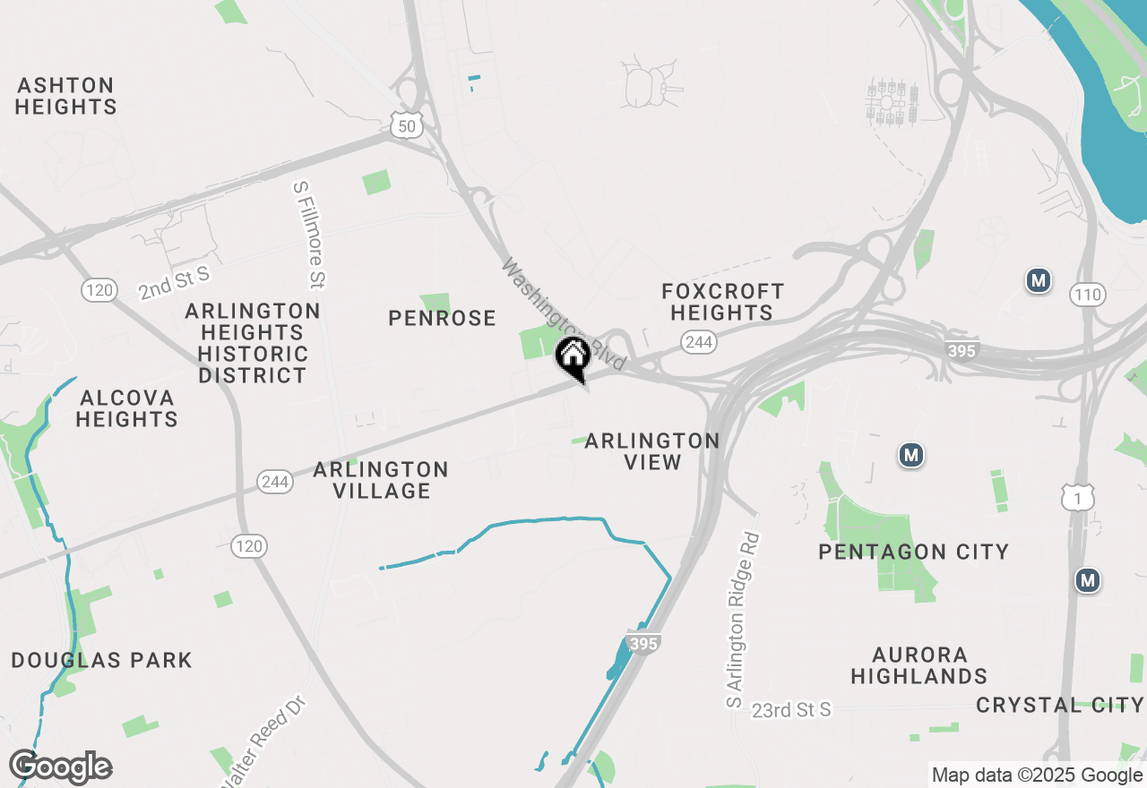 Map of 1830 Columbia Pike #509, Arlington, VA 22204