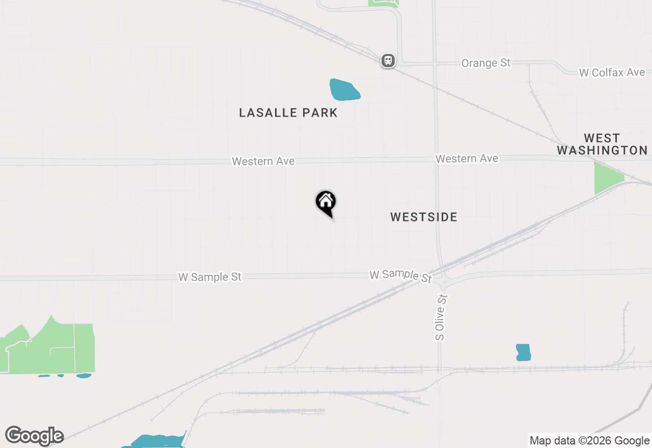 Map of 709 Dundee Street, South Bend, IN 46619