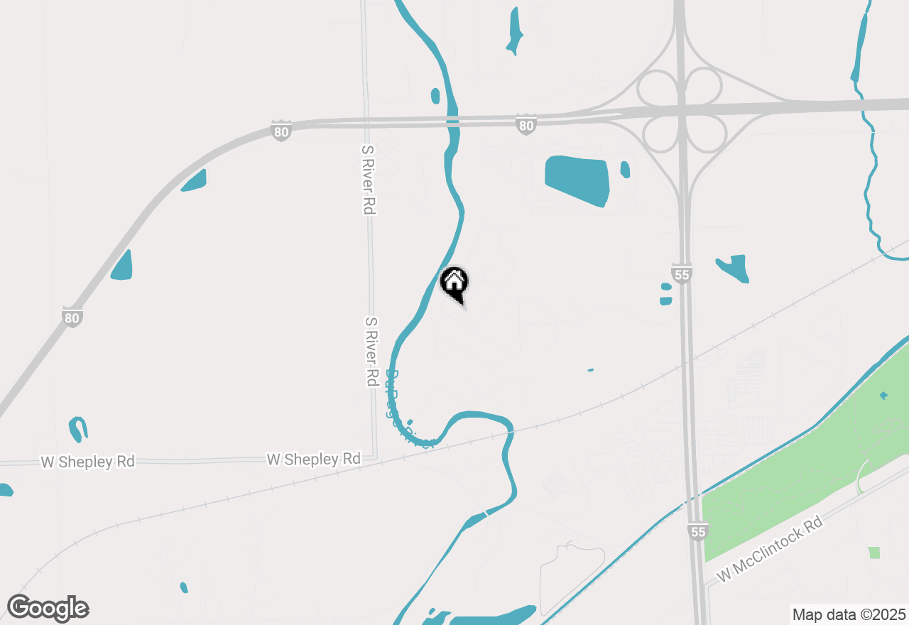 Map of 24556 W Lancelot Lane, Shorewood, IL 60404