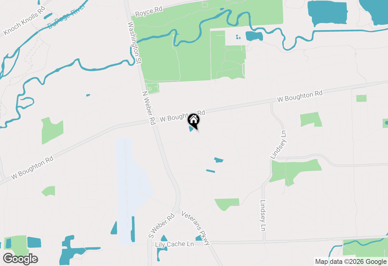 Map of 169 Park Meadow Lane, Bolingbrook, IL 60440