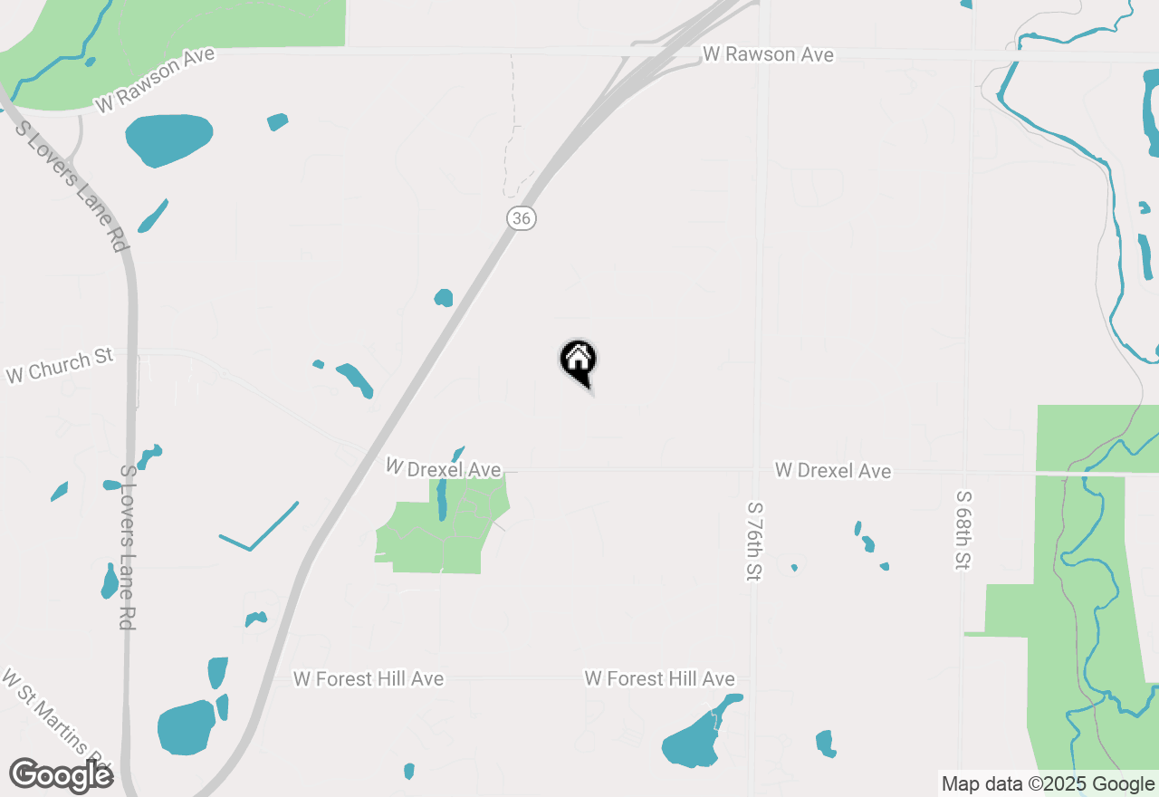 Map of 8100 W Imperial Dr, Franklin, WI 53132