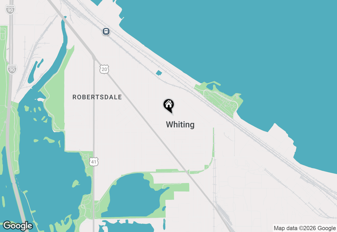 Map of 1807 La Porte Avenue, Whiting, IN 46394