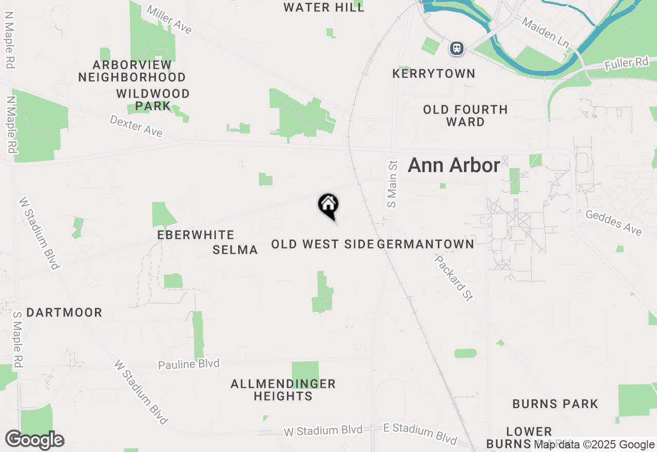 Map of 438 Third Street #2, Ann Arbor, MI 48103