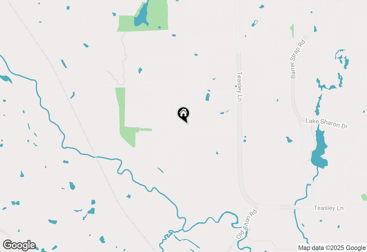 Map of 8209 Swan Park Drive, Denton, TX 76210