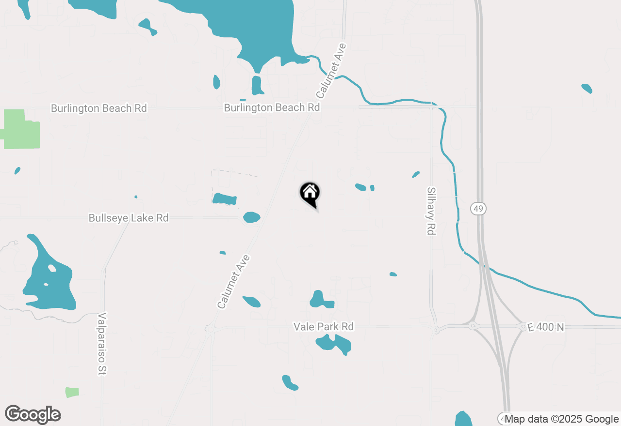 Map of 1906 Creekside Court, Valparaiso, IN 46383