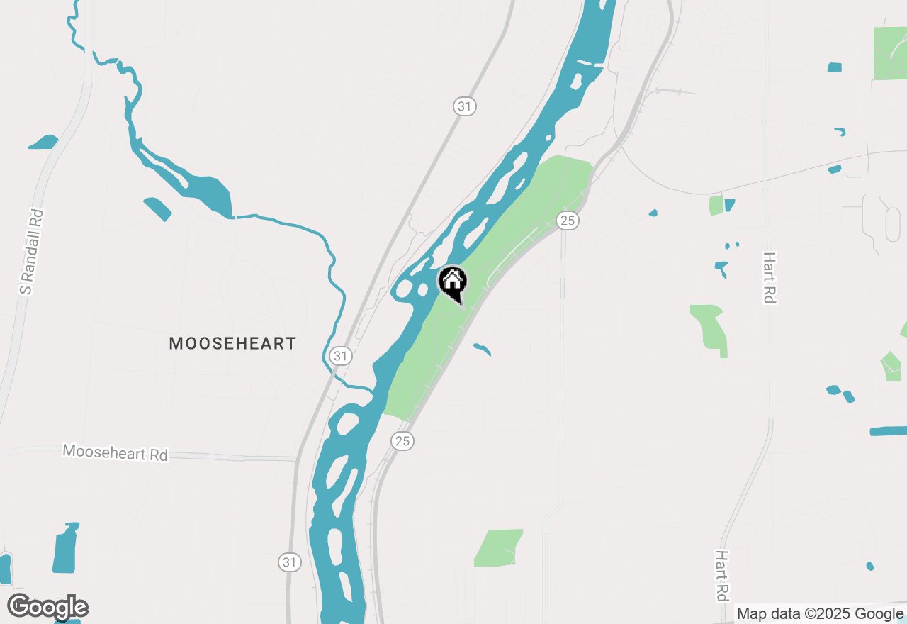 Map of 1010 Churchill Drive, North Aurora, IL 60542