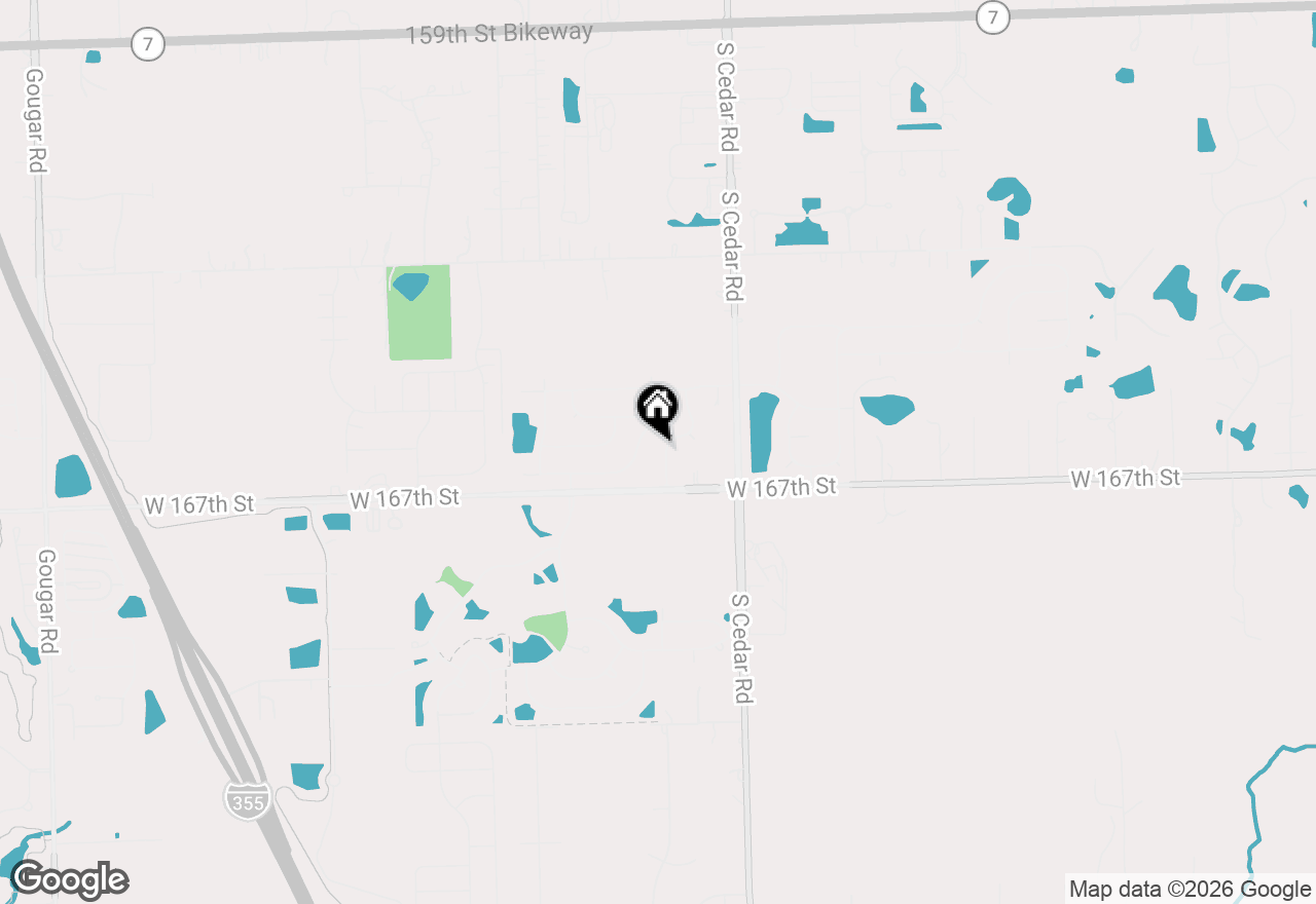 Map of 16640 S Windsor Lane, Lockport, IL 60441