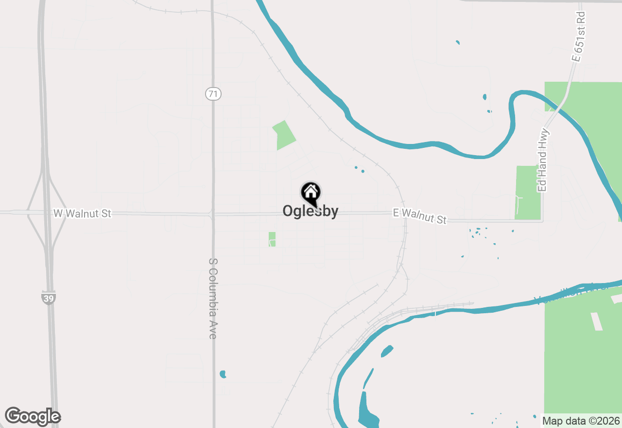 Map of Lot 5 Thirty Foot Trail Road, Oglesby, IL 61348