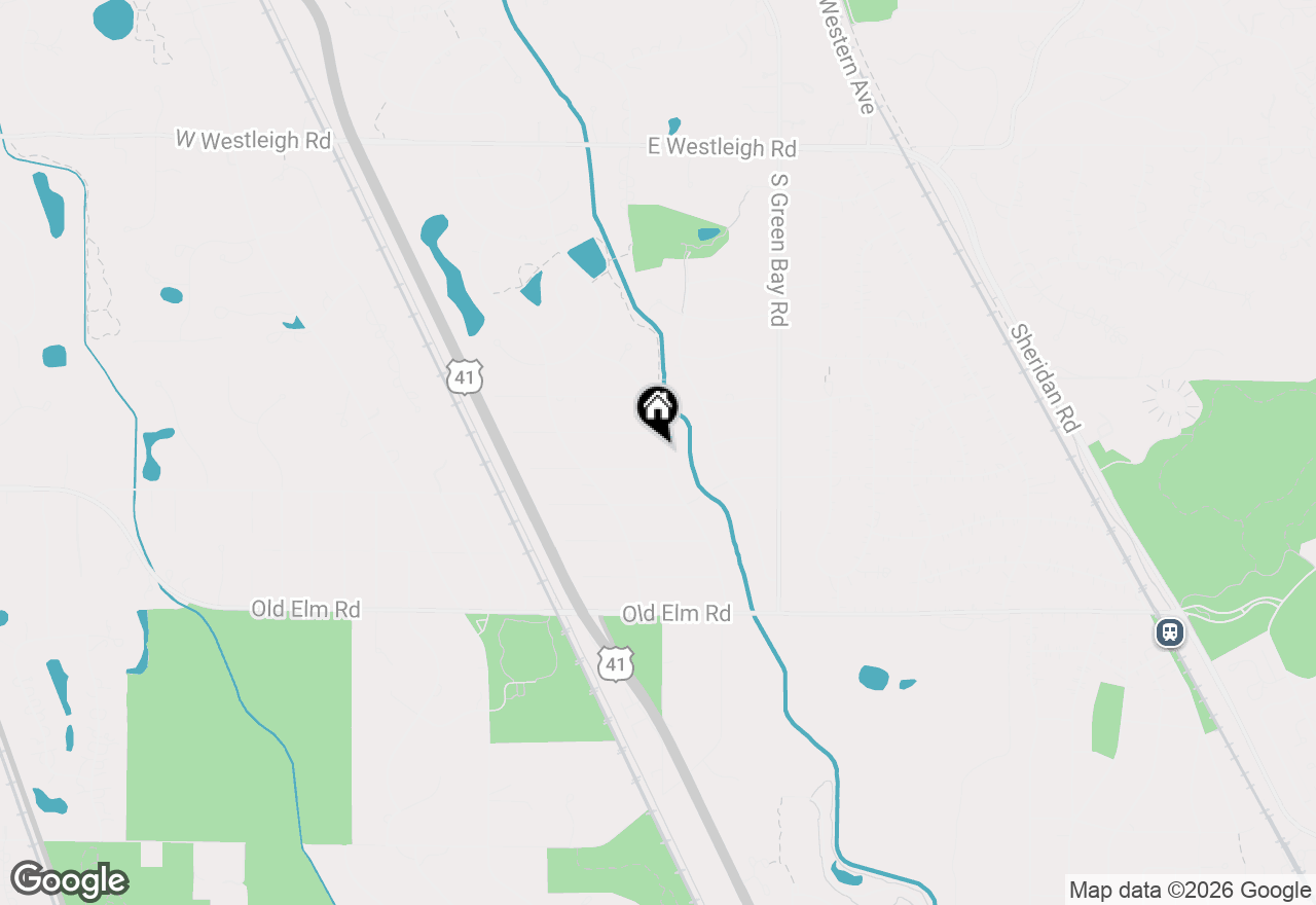 Map of 926 Valley Road, Lake Forest, IL 60045
