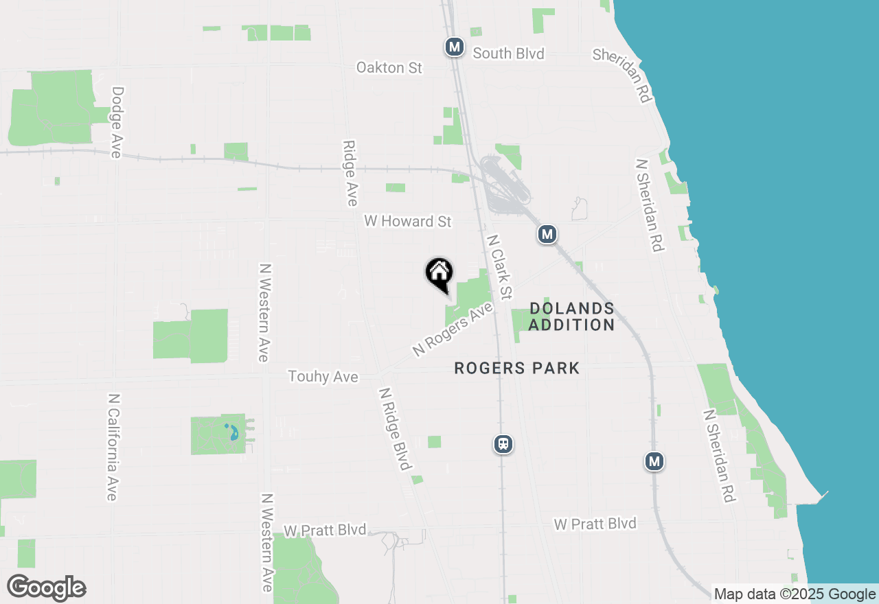 Map of 7352 N Winchester Avenue, Chicago, IL 60626