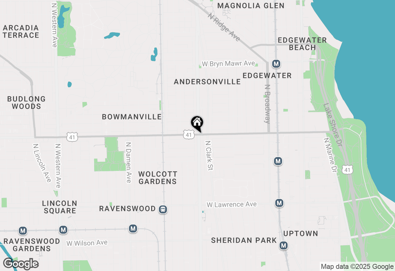 Map of 5158 N Ashland Avenue, Chicago, IL 60640