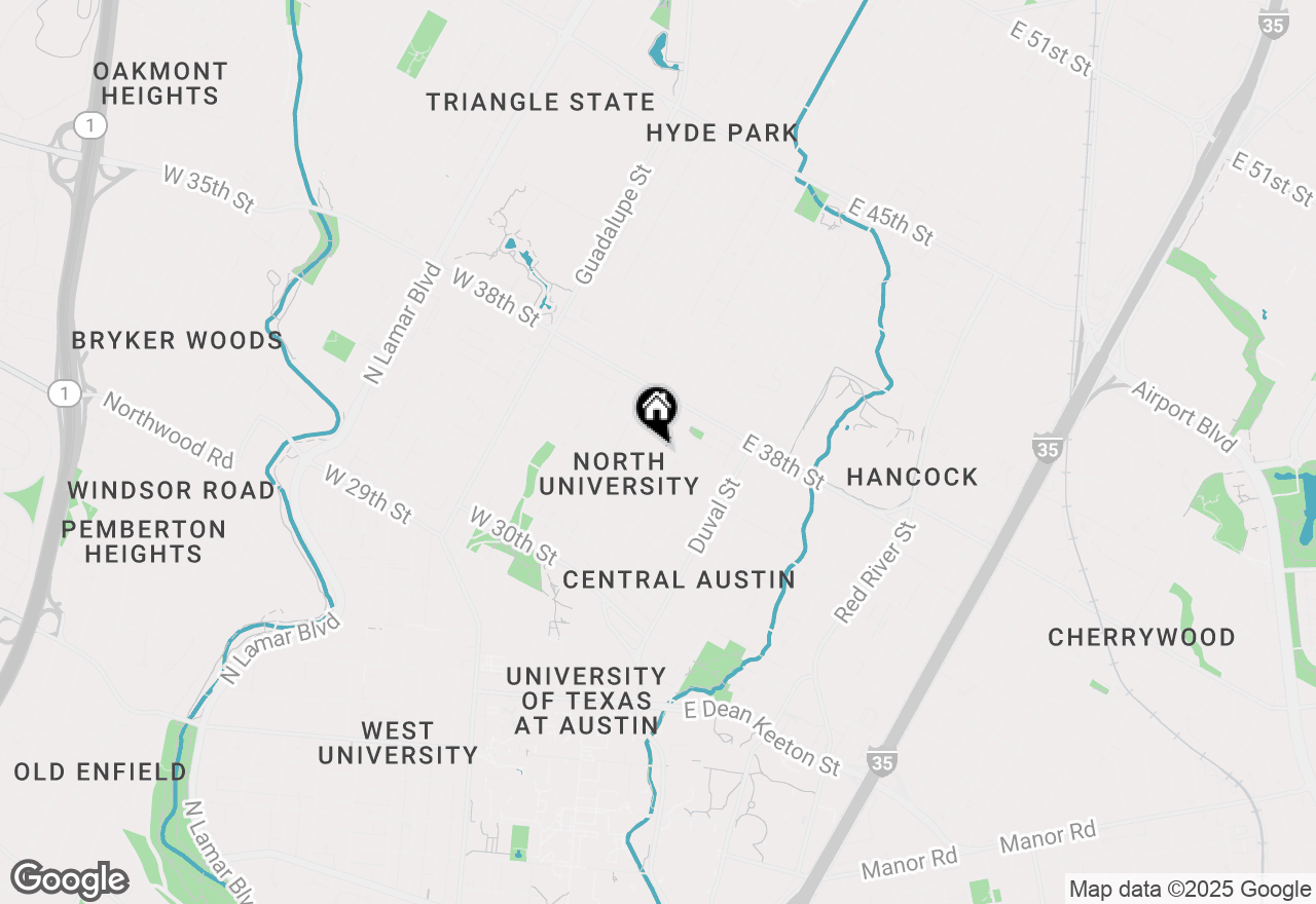 Map of 3405 Helms St #206, Austin, TX 78705