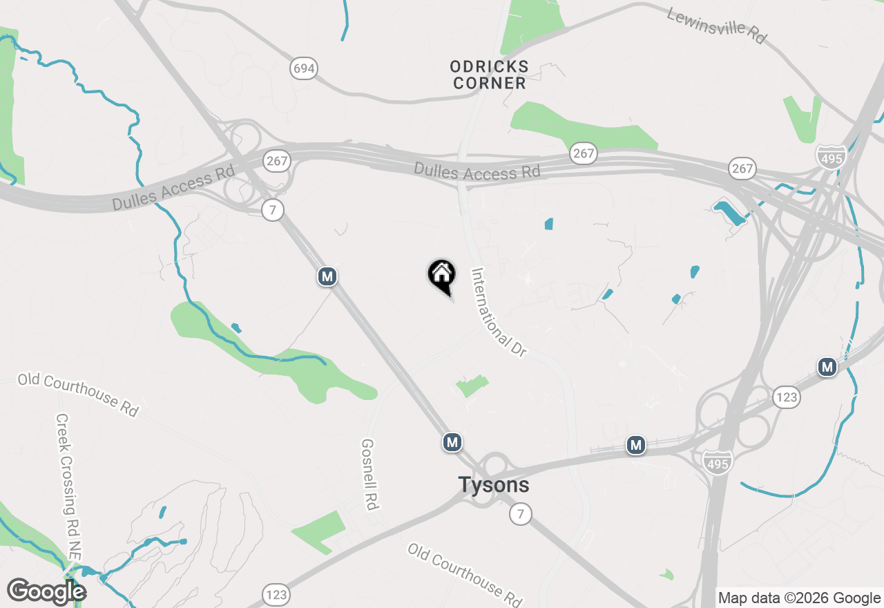 Map of 8360 Greensboro Drive #922, Mclean, VA 22102