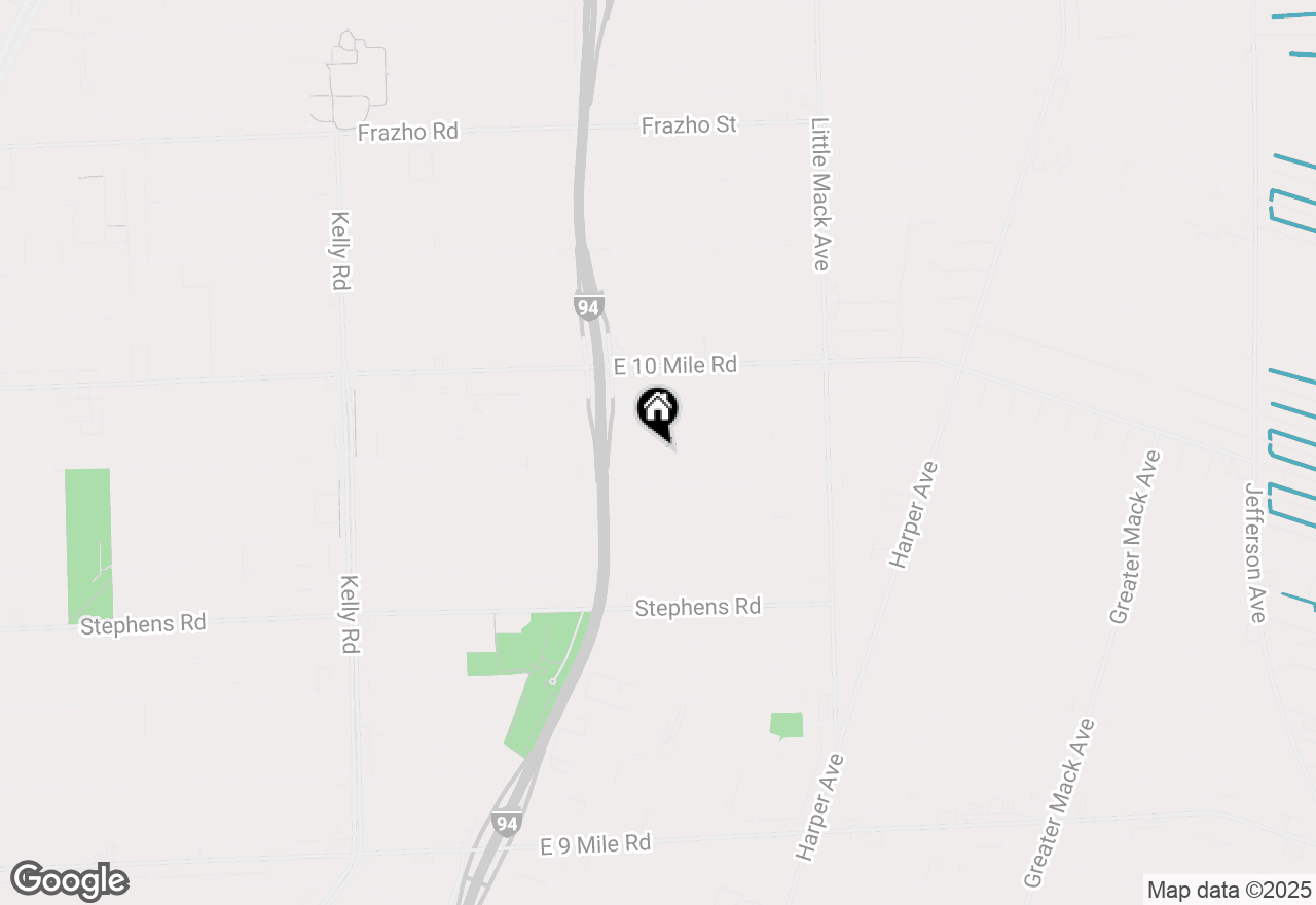 Map of 24800 Culver Street, St Clair Shores, MI 48080