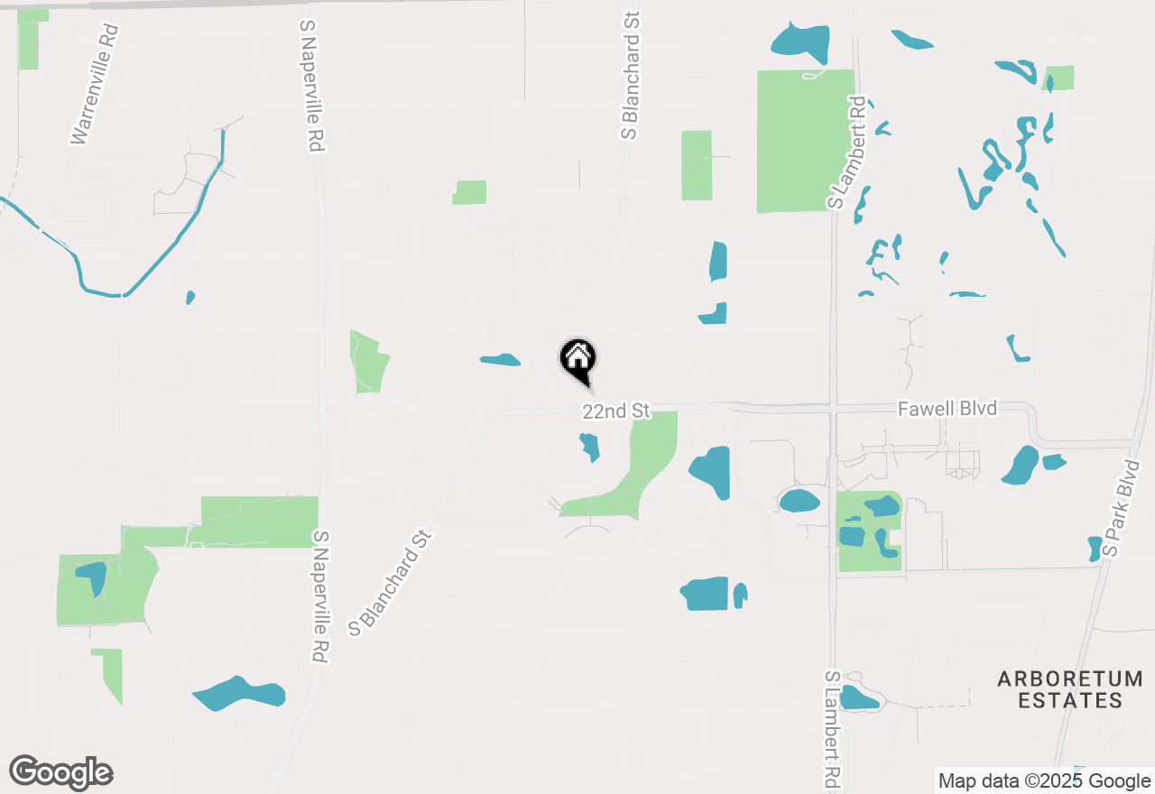 Map of 1631 Southampton Court, Wheaton, IL 60189