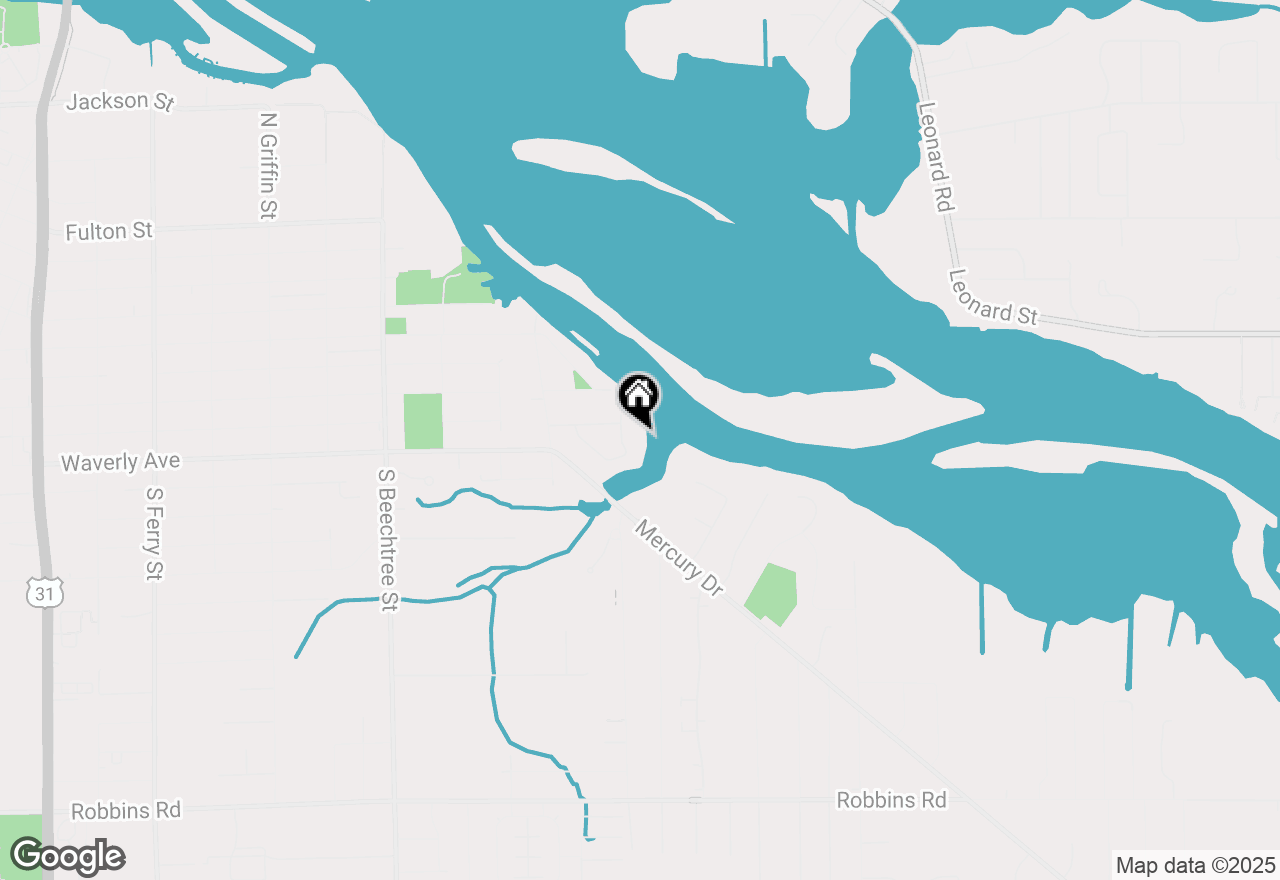 Map of 555 Gidley Drive #J, Grand Haven, MI 49417