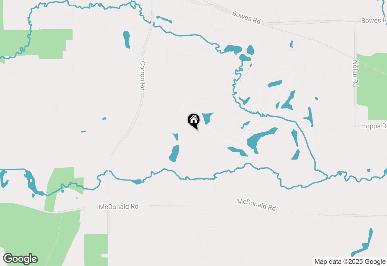 Map of 3578 Doral Drive, Elgin, IL 60124