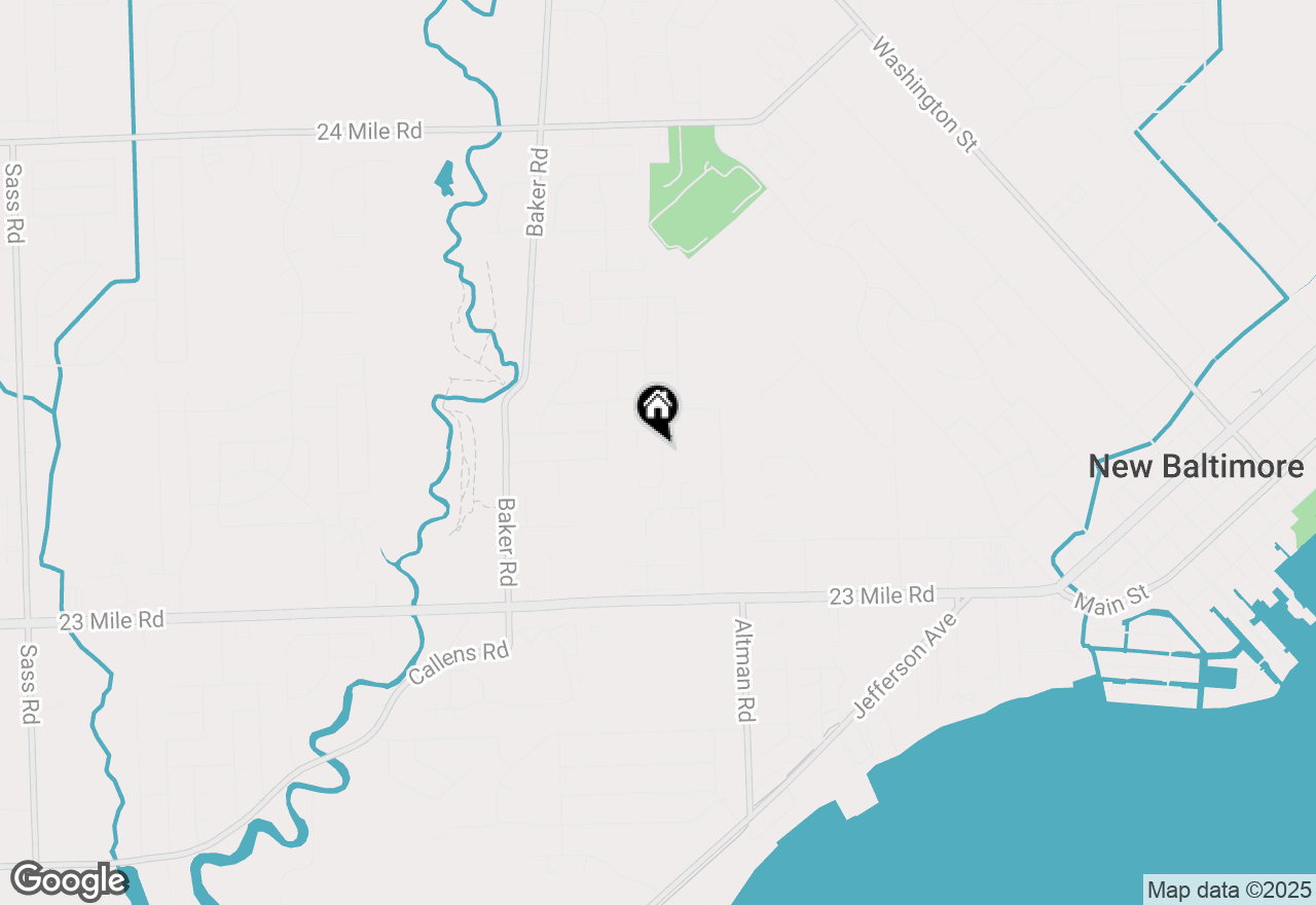 Map of 51310 Mayfield Drive, Chesterfield, MI 48047