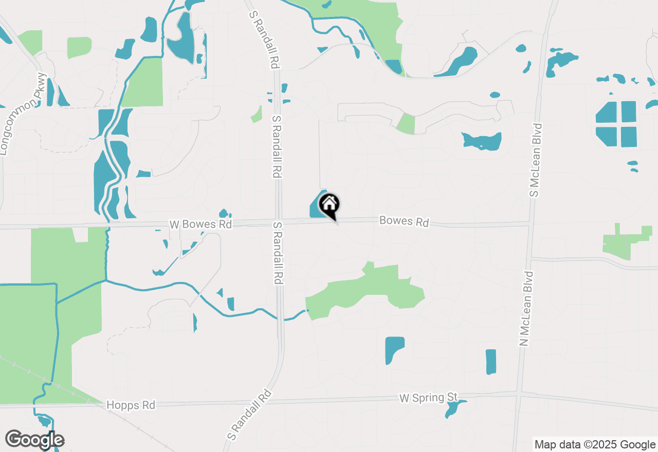 Map of 2366 Nantucket Lane, Elgin, IL 60123