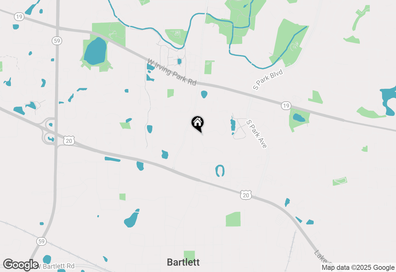 Map of 2074 Essex Court #2074, Streamwood, IL 60107