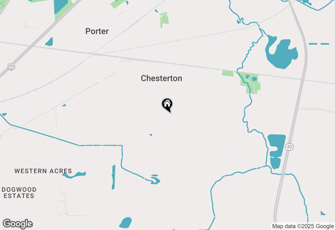 Map of 514 S Park Drive, Chesterton, IN 46304