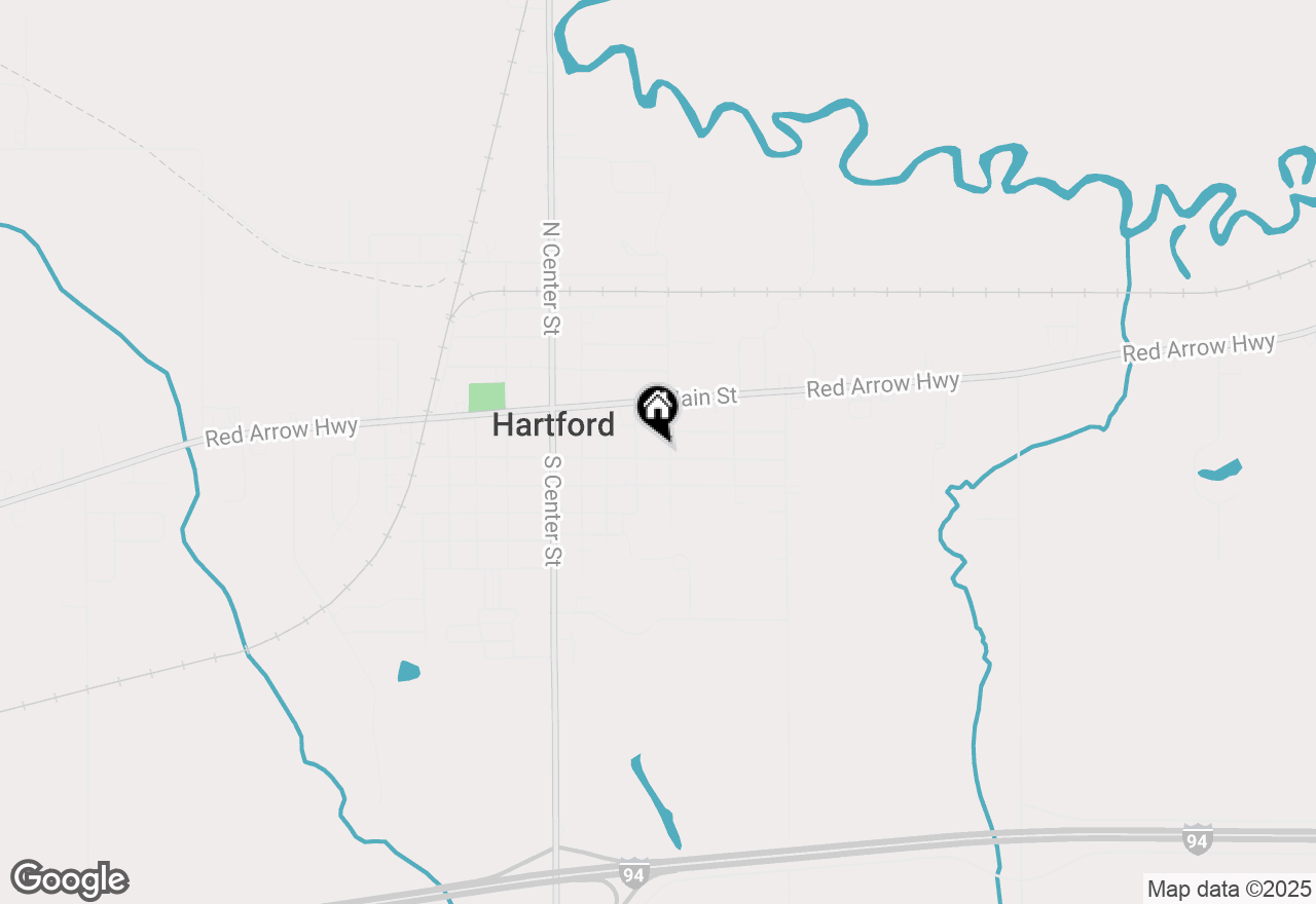 Map of 315 E Linden Street, Hartford, MI 49057