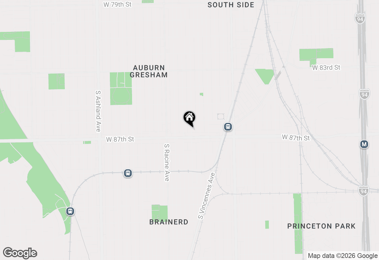 Map of 8634 S Carpenter Street, Chicago, IL 60620