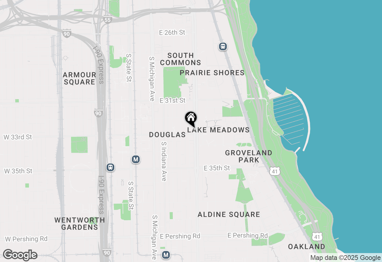 Map of 3249 S Calumet Avenue, Chicago, IL 60616