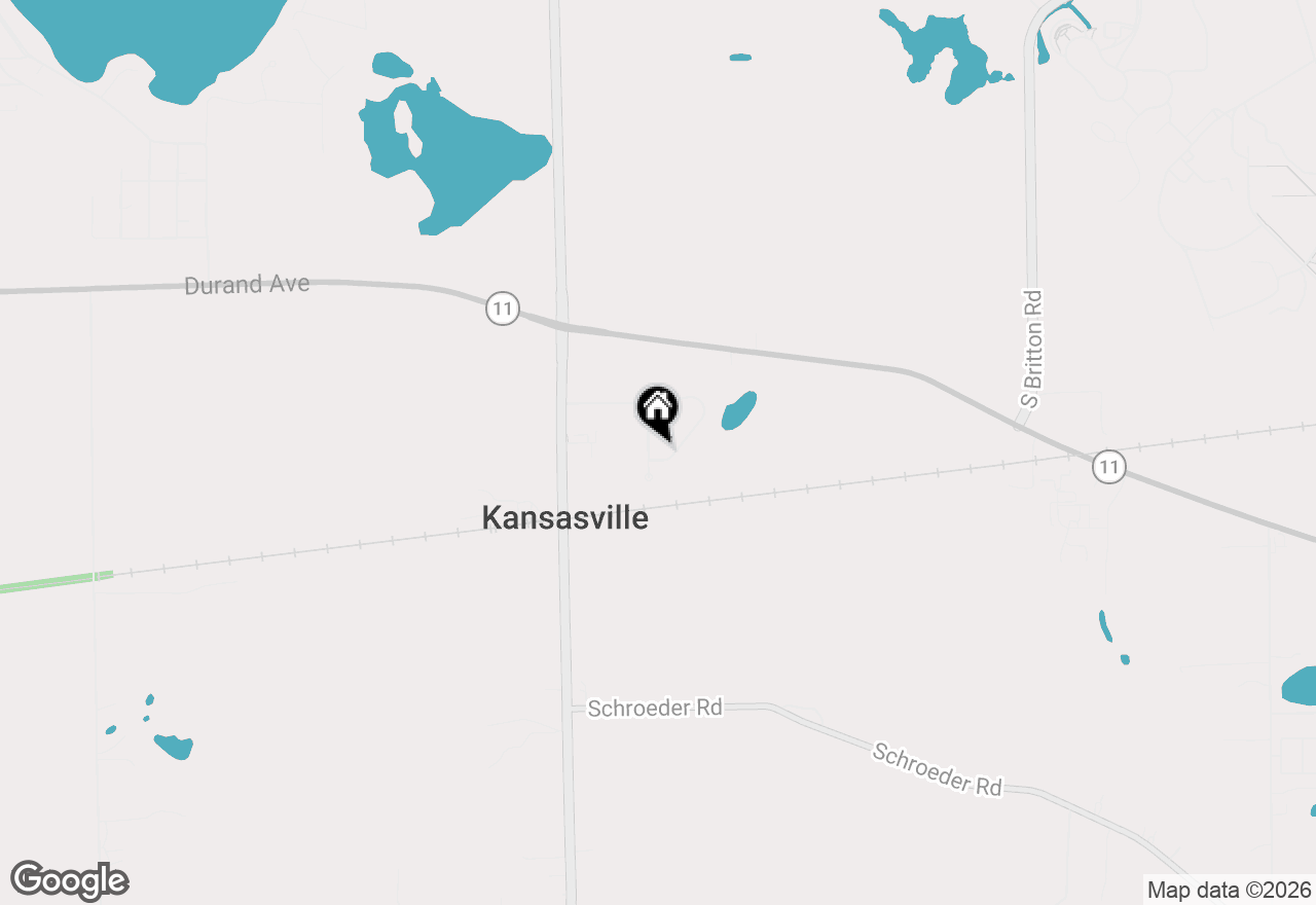 Map of 4121 Stormy Dr, Kansasville, WI 53139